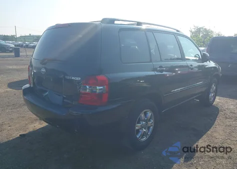 2004 Toyota Highlander V6 from USA, damaged, VIN JTEDP21A340037707